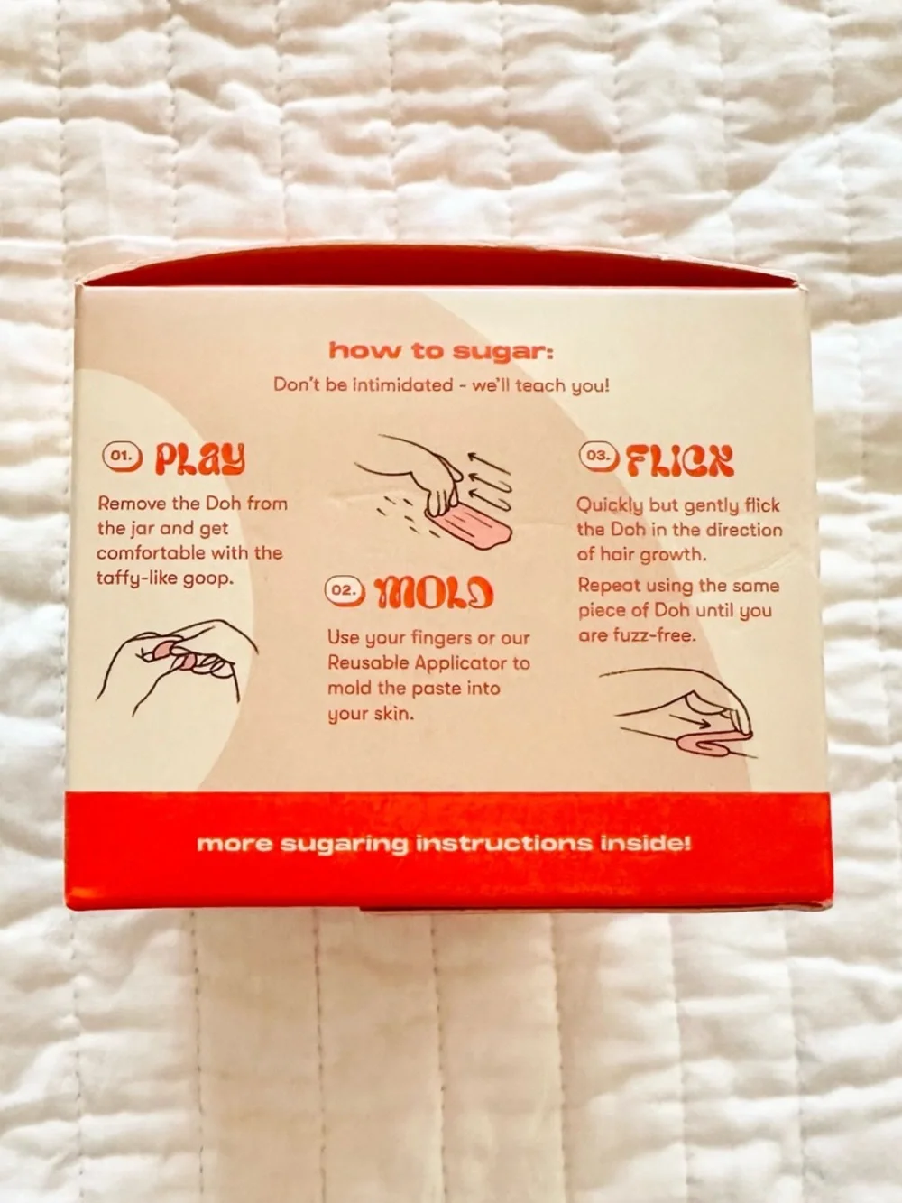 Sugardoh Natural Sugaring Kit | NIB | Hair Removal Wax | Summer Organic Washable